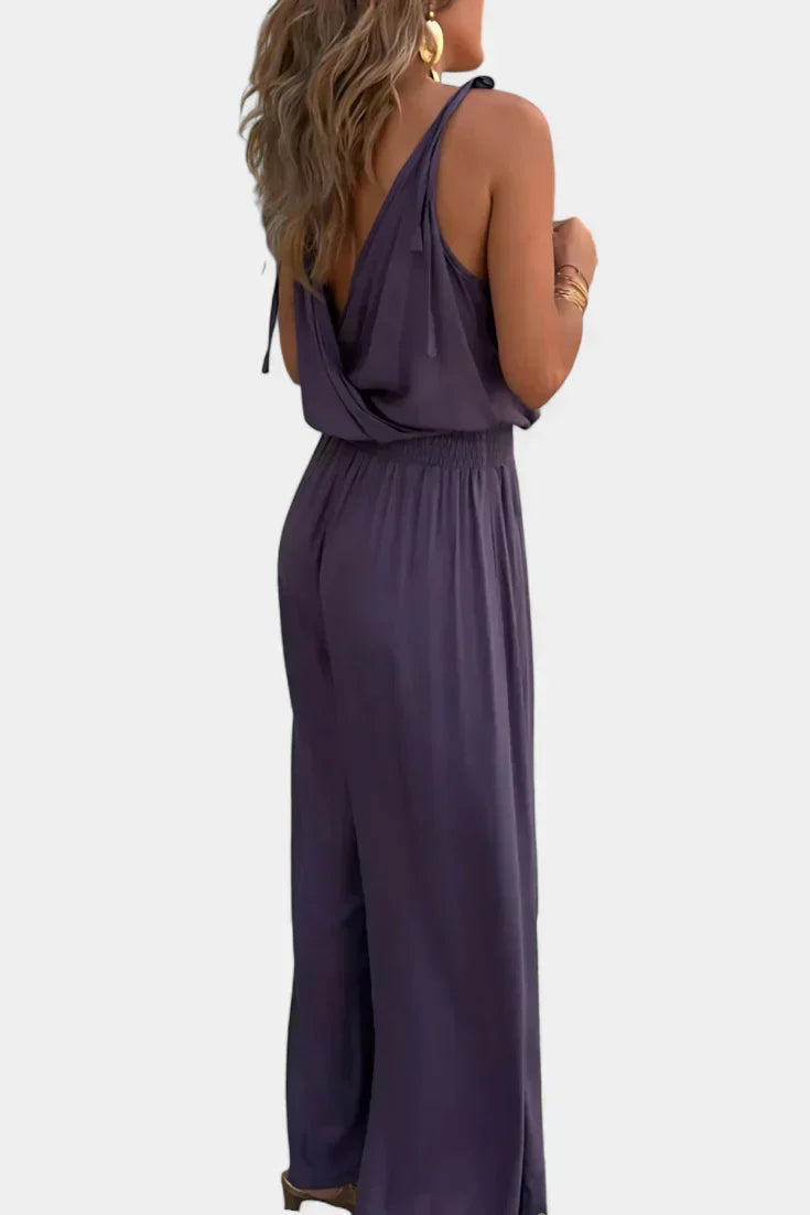 Lorena - Vestido Mono Detalhes Dourados
