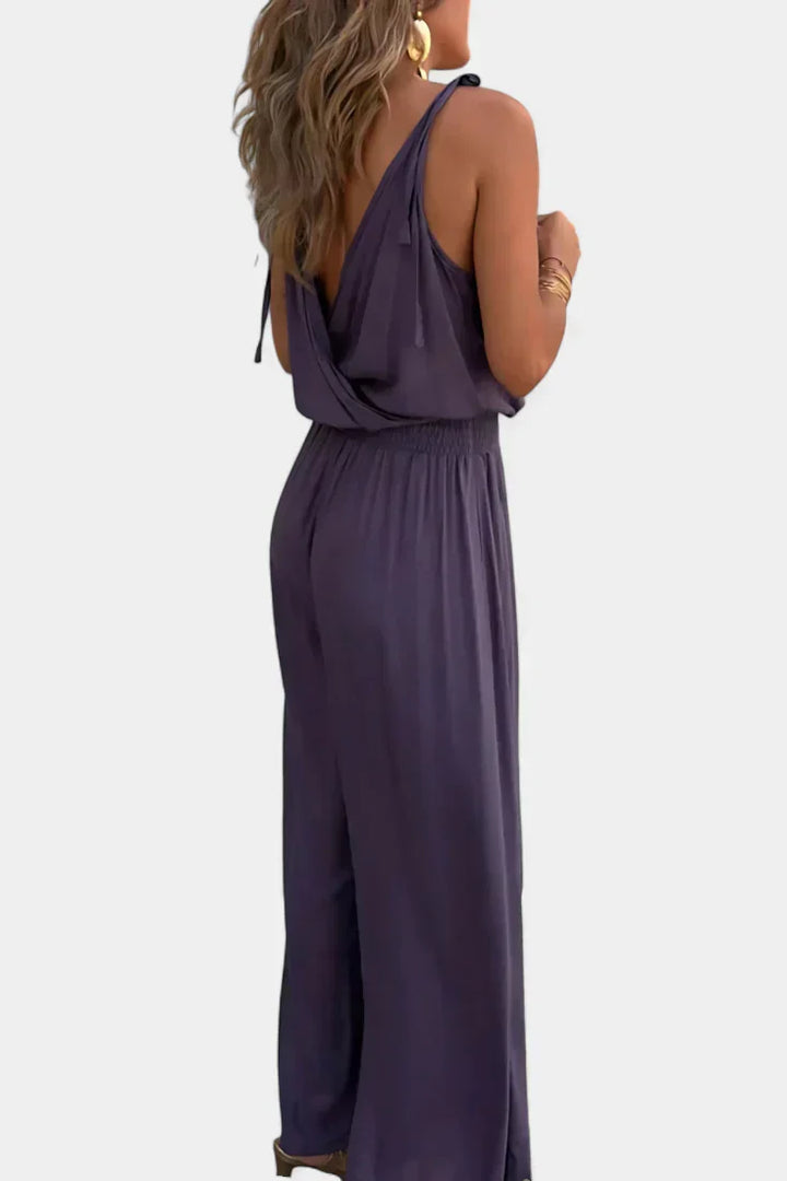 Lorena - Vestido Mono Detalhes Dourados