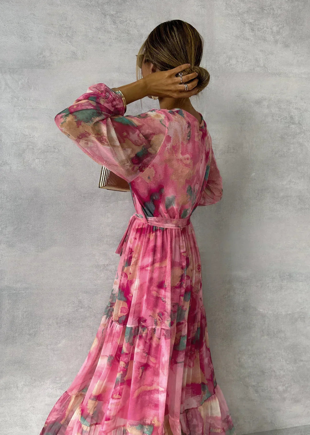 Luísa - Vestido Floral de Envolver