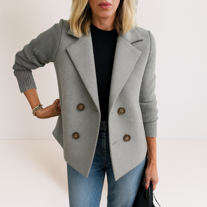 Marta - Casaco Elegante com Malha