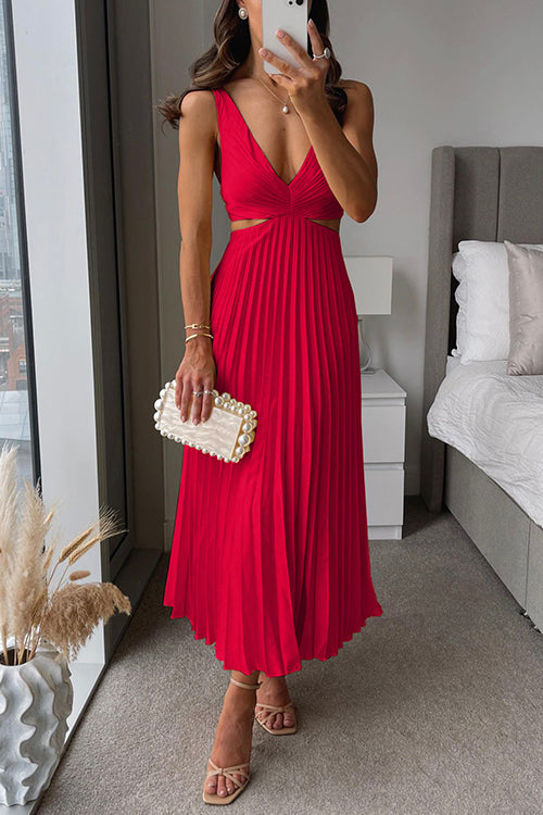 Camila - Vestido Sem Mangas Midi