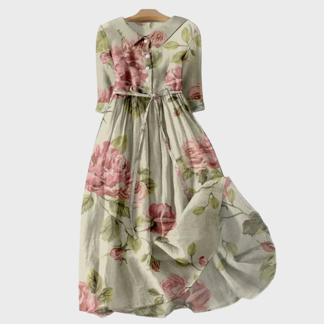 Vestido Romântico Floral