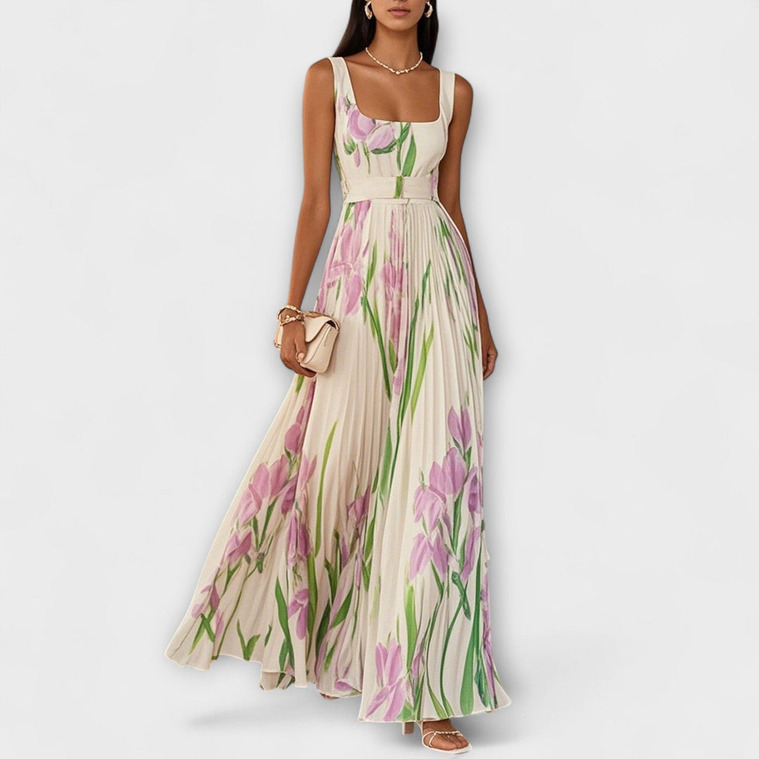 Penélope - Vestido Maxi em Chiffon