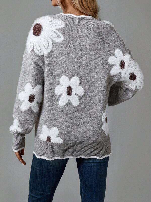 Belinha - Camisola Elegante Floral