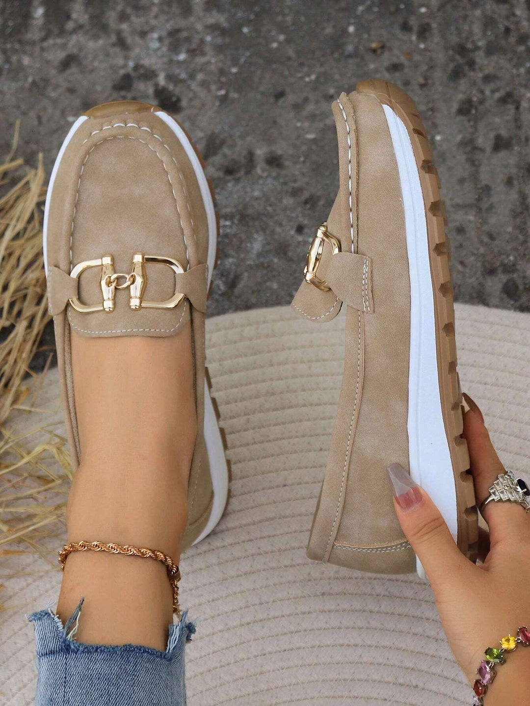 Eli - Sapatos Rasos com Fivela