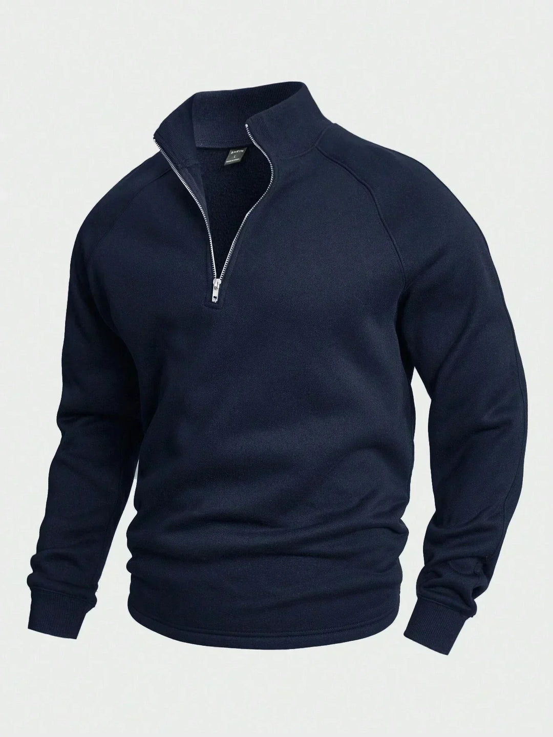 António - Pullover com fecho de meia altura
