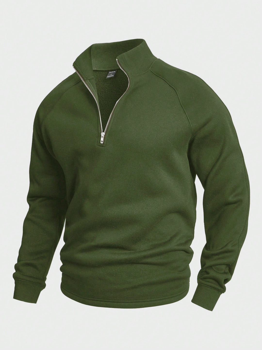 António - Pullover com fecho de meia altura