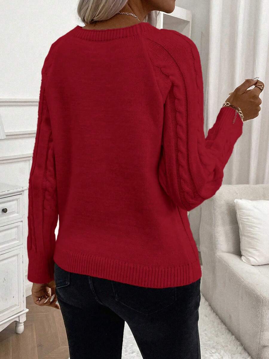 Francisca - Camisola de Malha com Botões