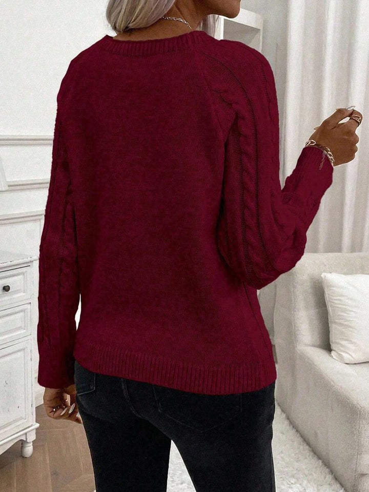 Francisca - Camisola de Malha com Botões