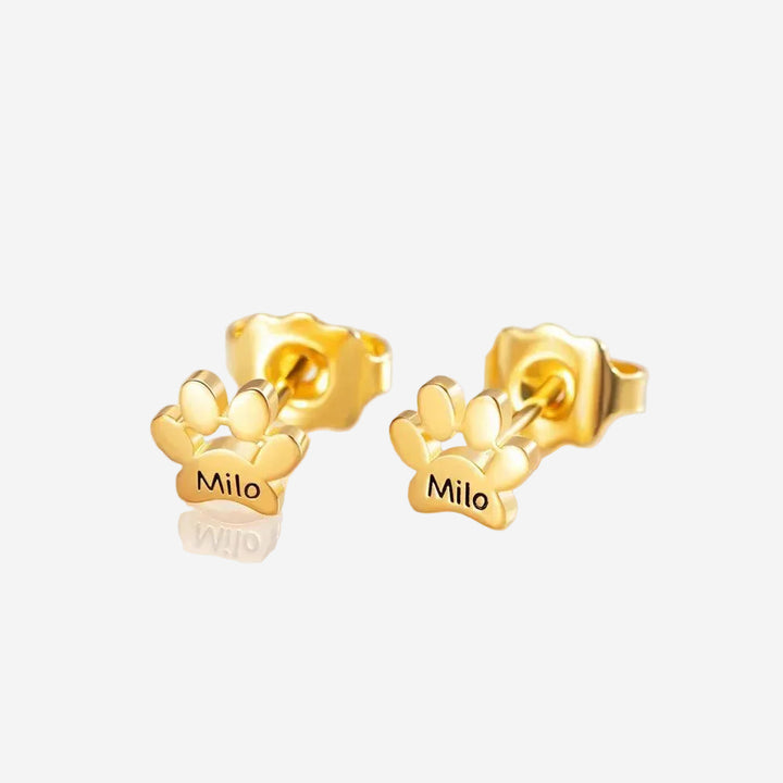 Brincos com Patinhas Personalizável