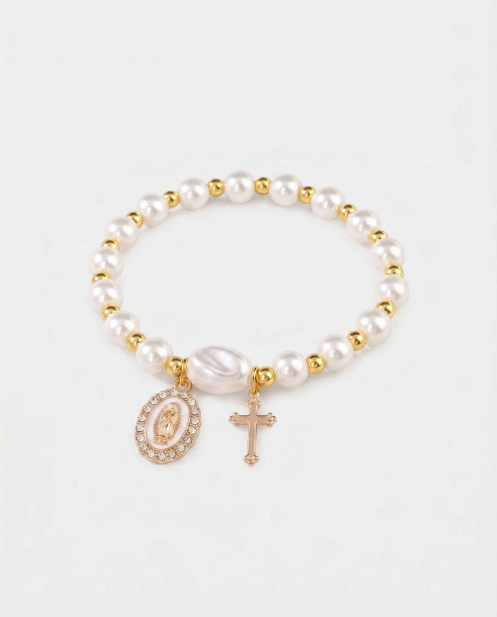 Pulseira Pérolas da Fé