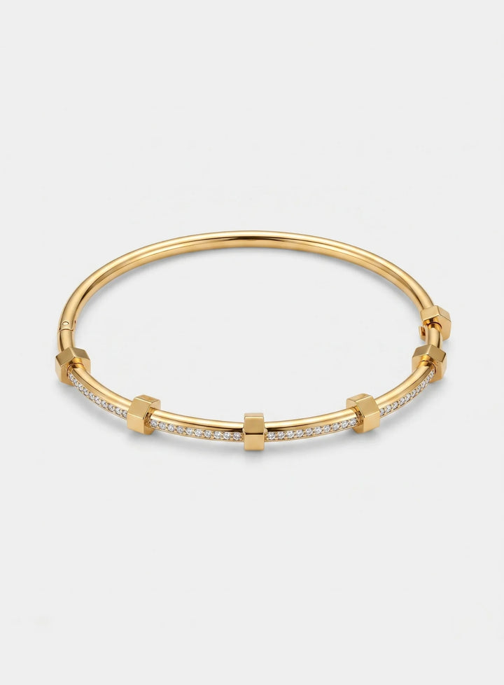 Pulseira Brilho Dourado