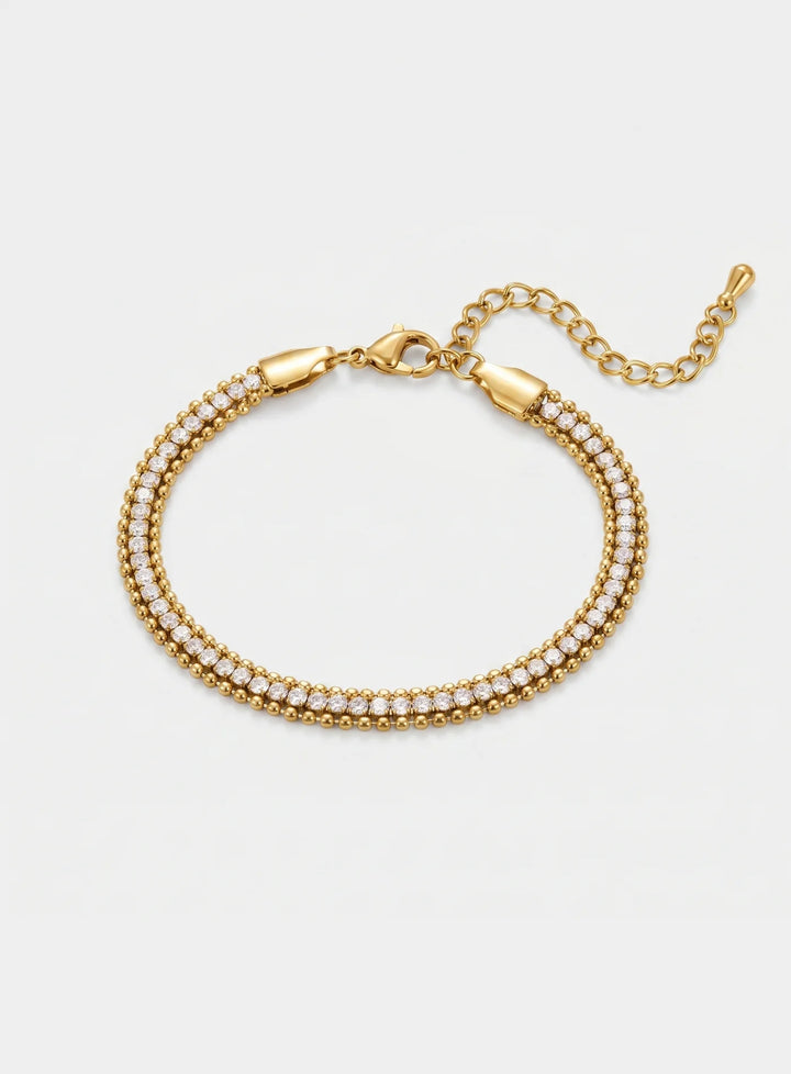 Pulseira Brilho de Cristal
