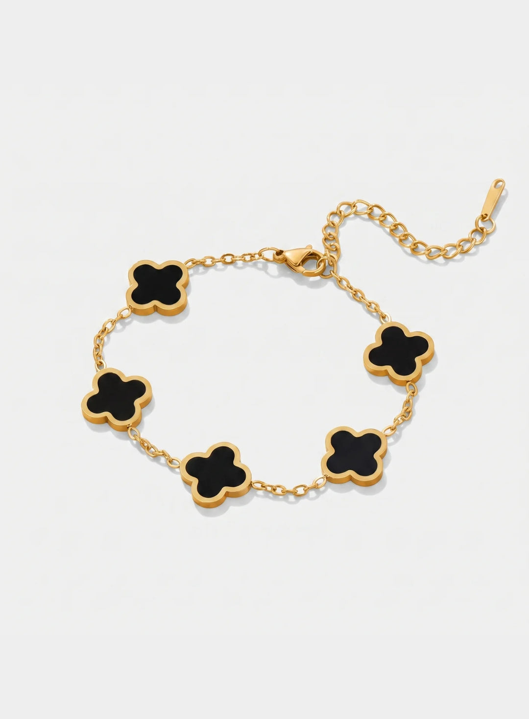 Pulseira Trevo Negro