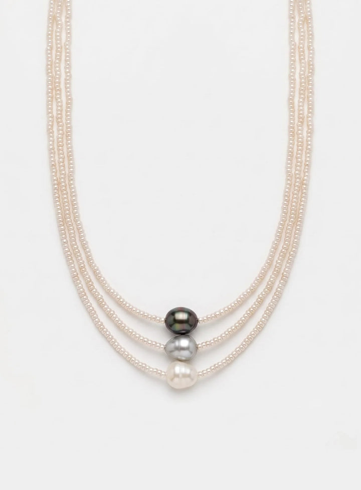 Conjunto de Colares Harmonia de Pérolas