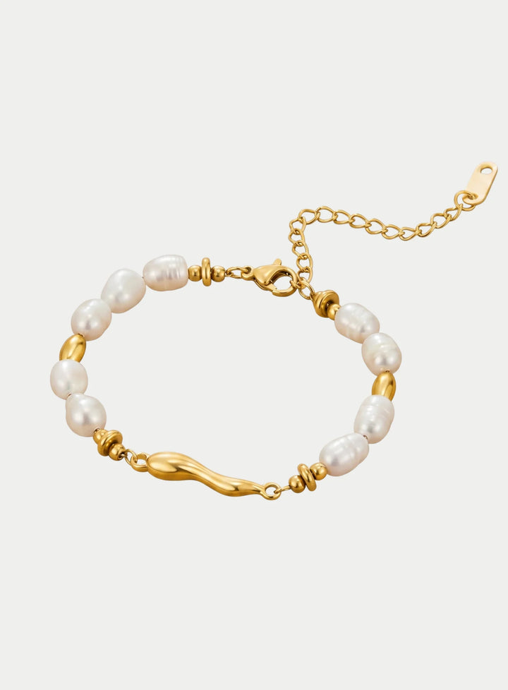 Pulseira Onda Dourada