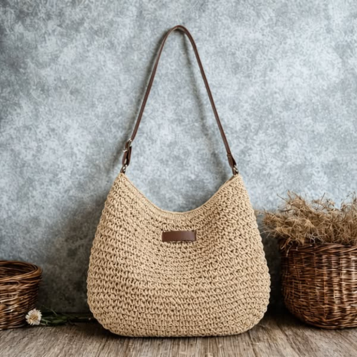 Simone | Elegante Bolsa Trançada