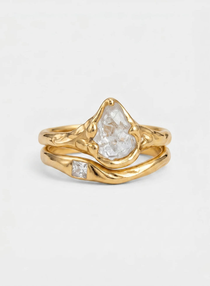 Anel Brilho Bruto