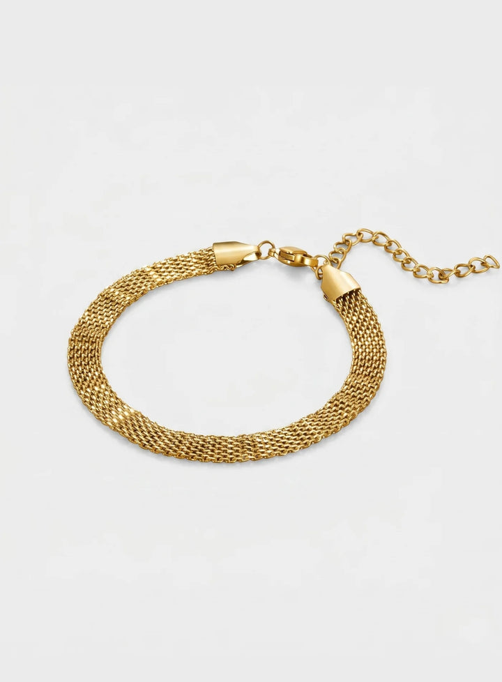 Pulseira Brilho Entrelaçado