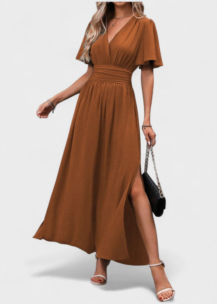 Eterna - Vestido Maxi Elegante Preto
