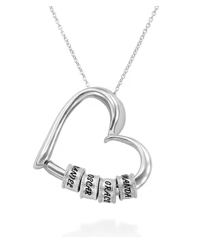 Colar "O Coração da Família" Personalizado