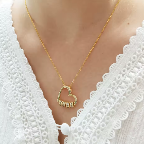 Colar "O Coração da Família" Personalizado
