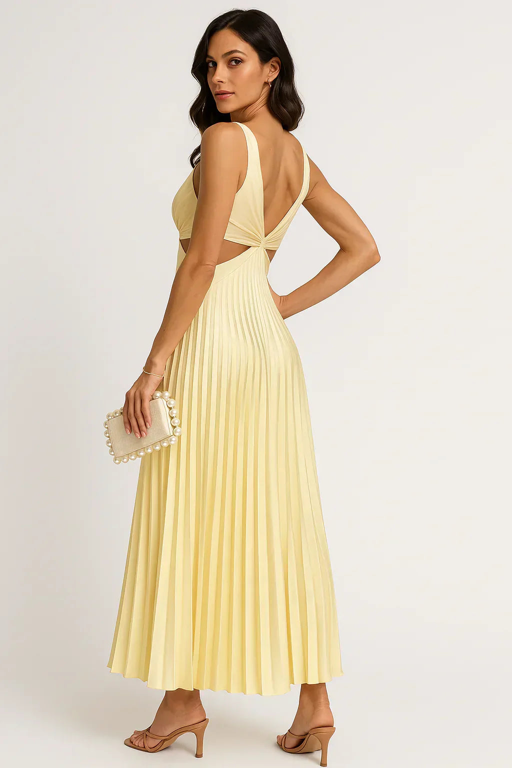 Camila - Vestido Sem Mangas Midi