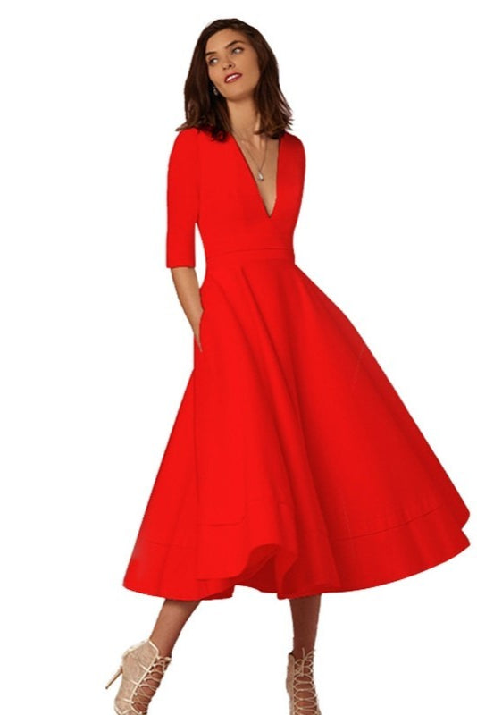 Laura - Vestido Midi Feminino