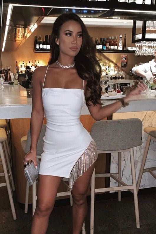 Nicole - Vestido Mini Branco