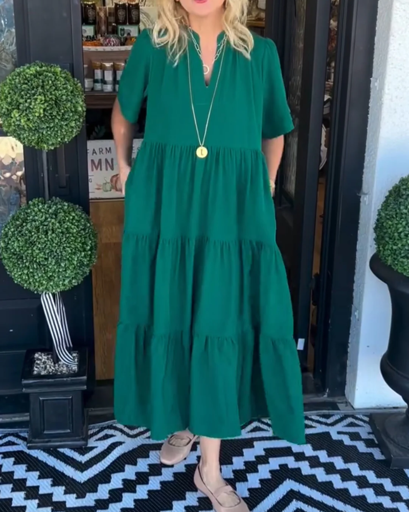 Carlota - Vestido Maxi com Movimento