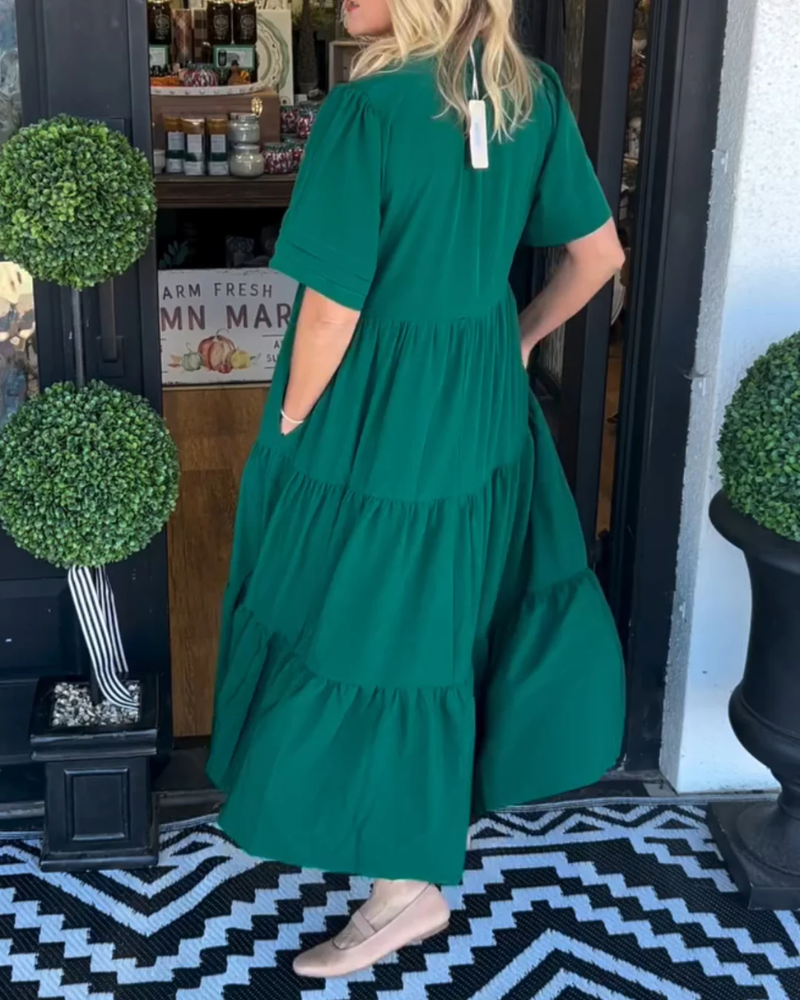 Carlota - Vestido Maxi com Movimento