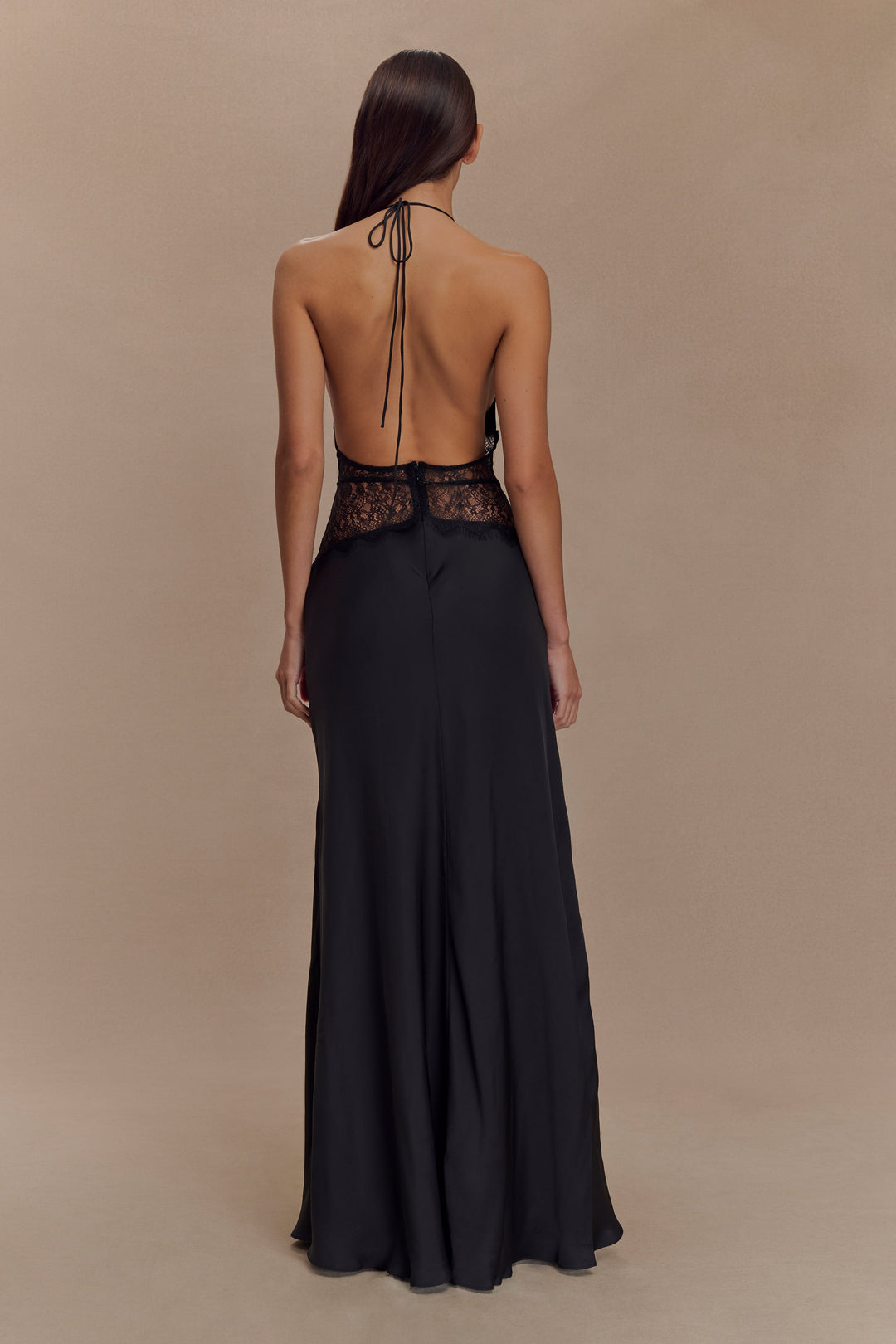 Velina - Vestido em renda e cetim
