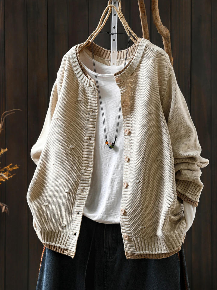 Isadora - Cardigã Texturizado