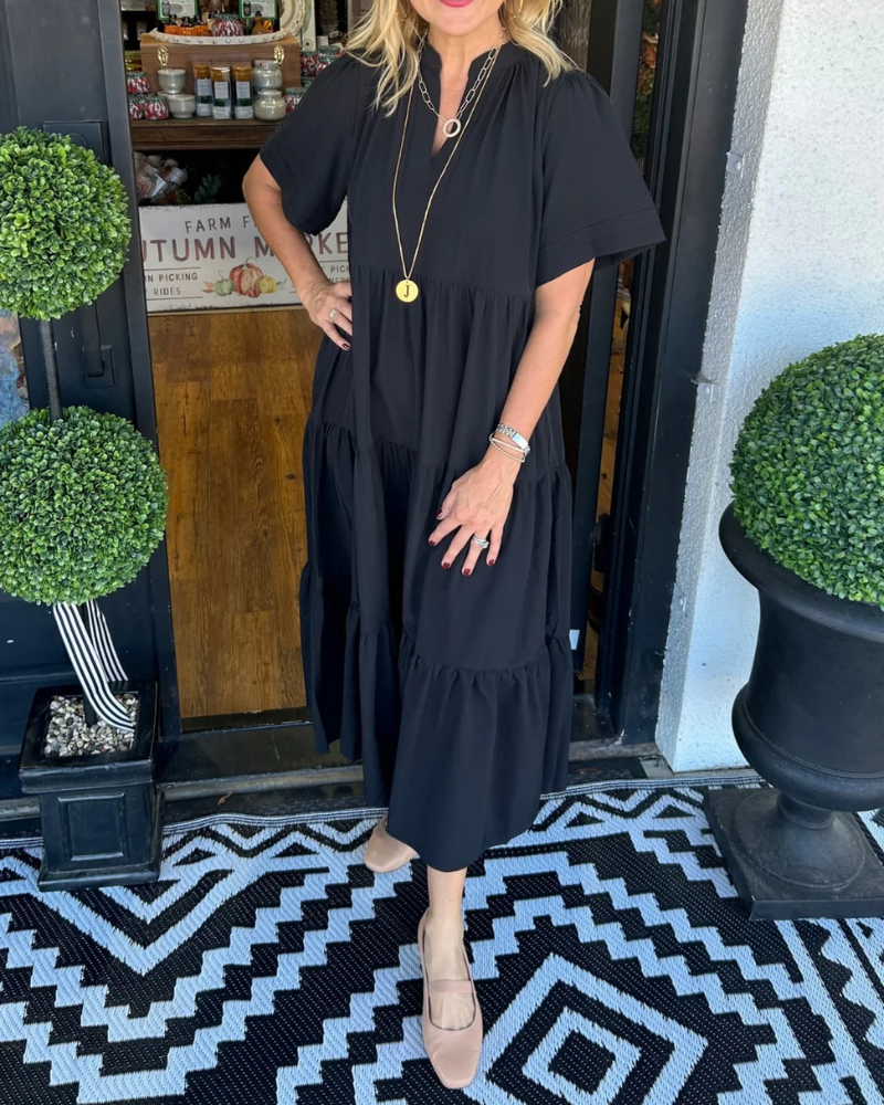 Carlota - Vestido Maxi com Movimento