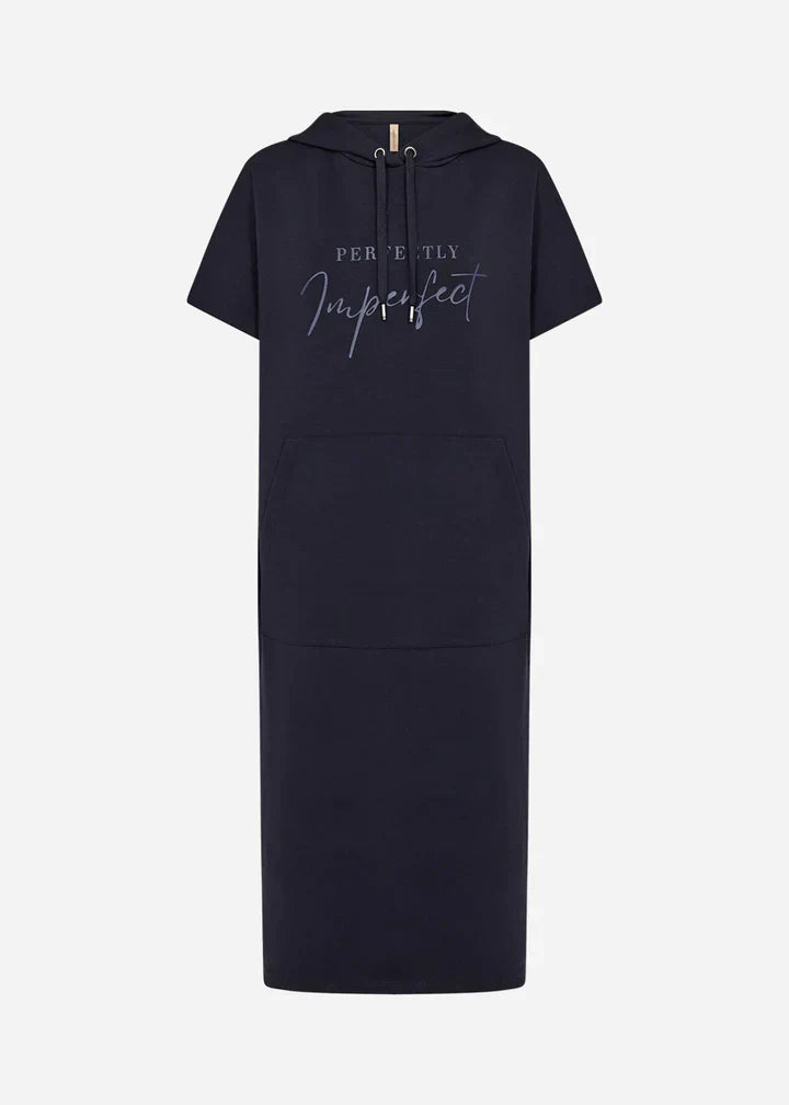 Sásquia - Vestido casual com capuz
