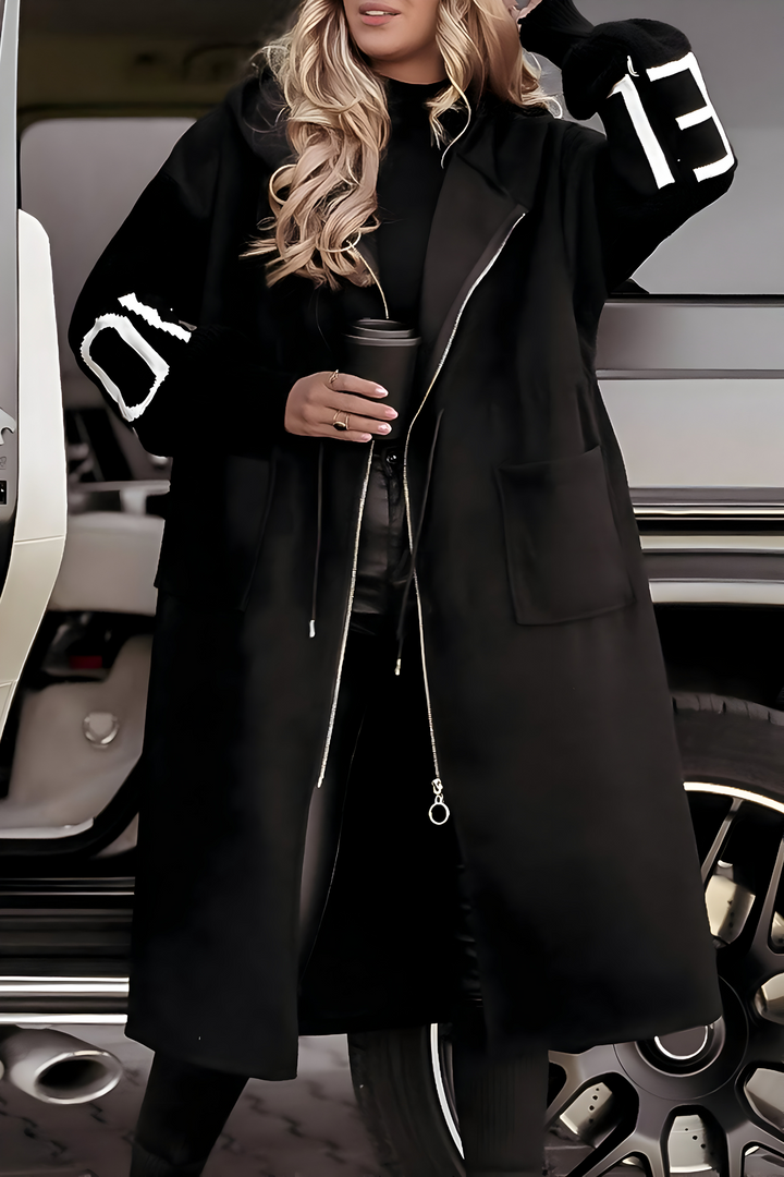 Rosa - Casaco-cardigan elegante