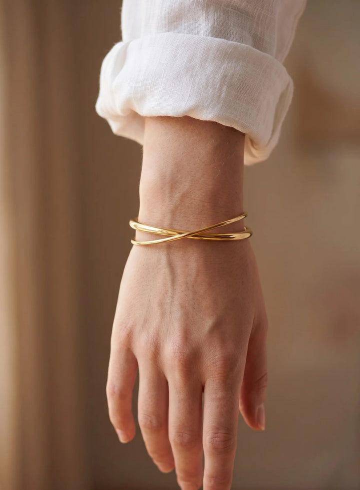 Pulseira Linhas Cruzadas