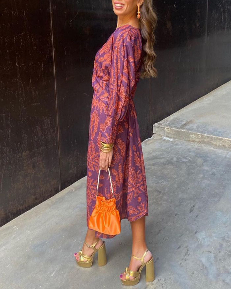 Sabrina - Vestido midi sofisticação