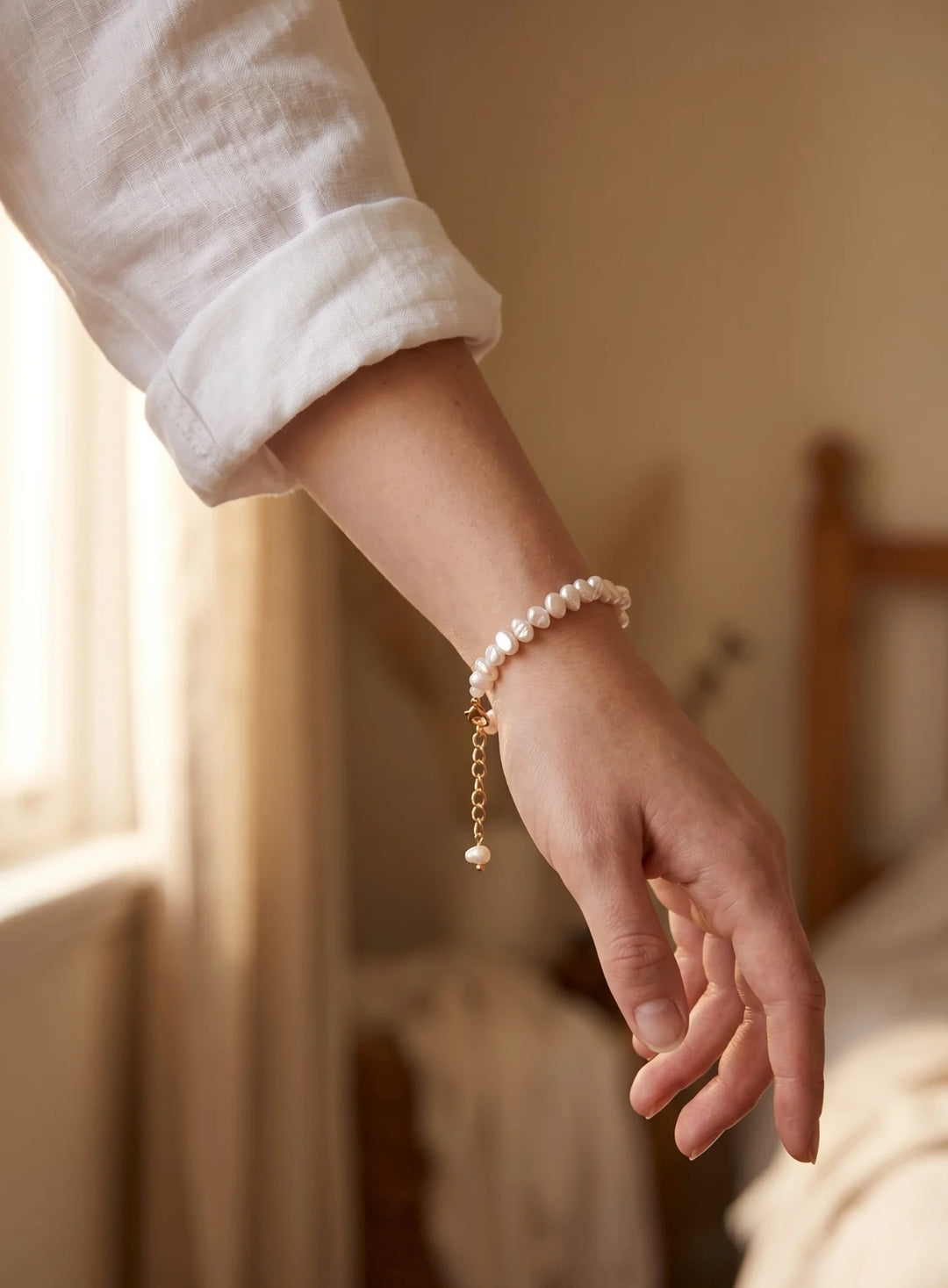Pulseira Silêncio de Pérola