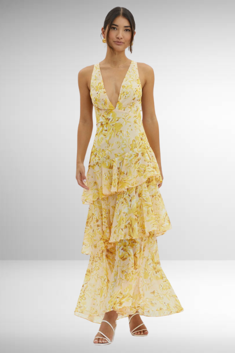 Eli - Vestido Maxi Elegante Verão
