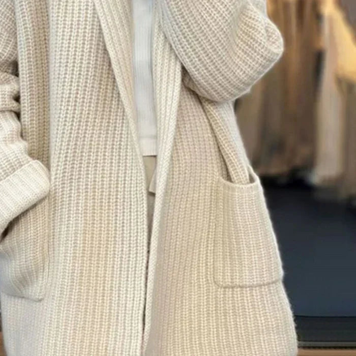 Teresa - Cardigan de Malha com Bolsos