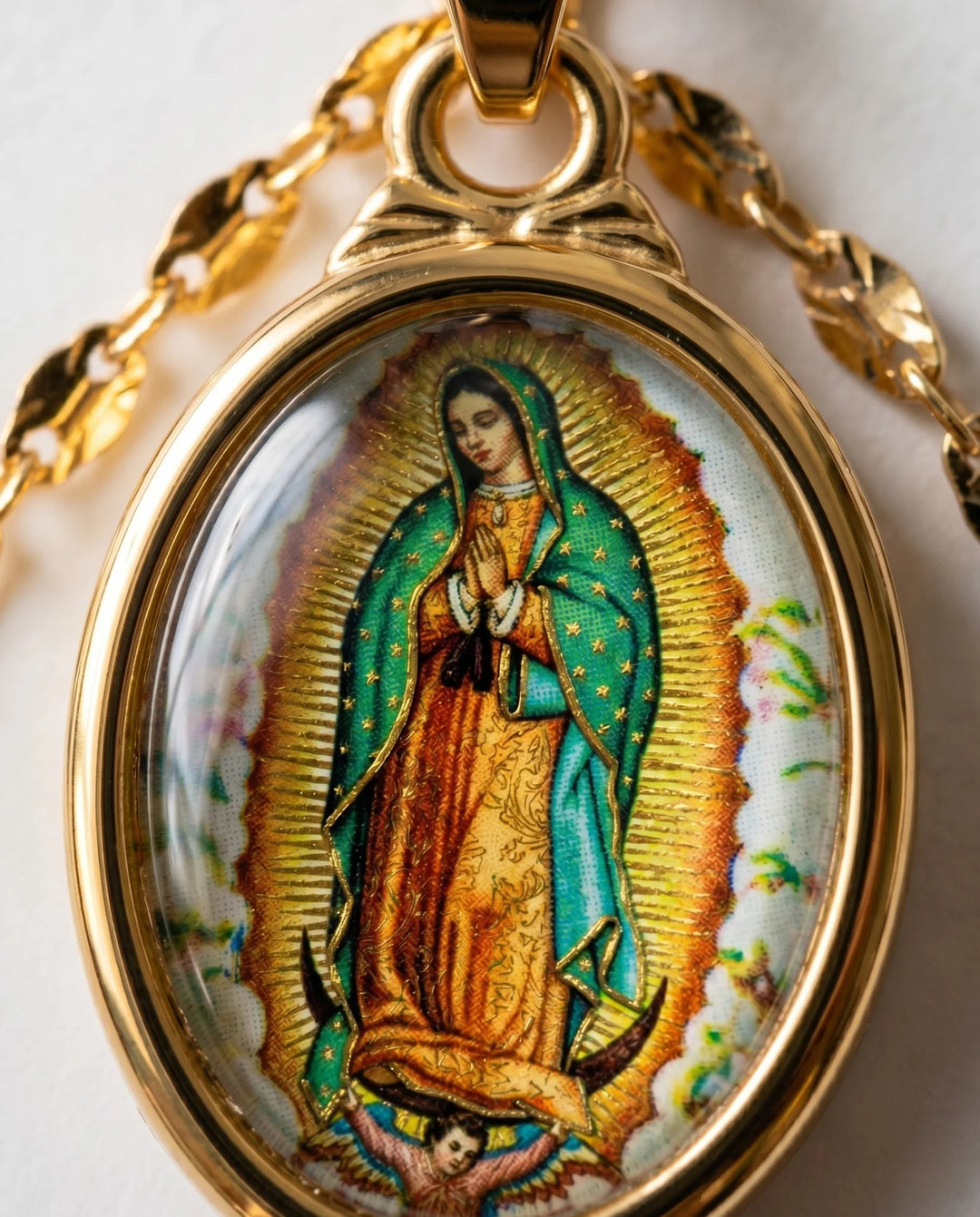 Colar Medalha Nossa Senhora da Fé