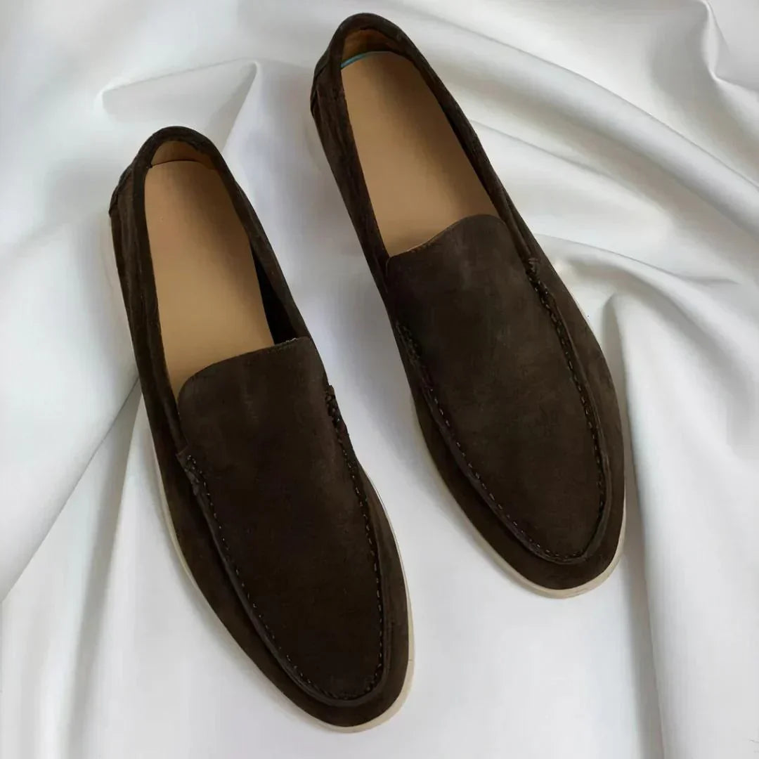 Tiago| Mocassins Elegantes em Camurça