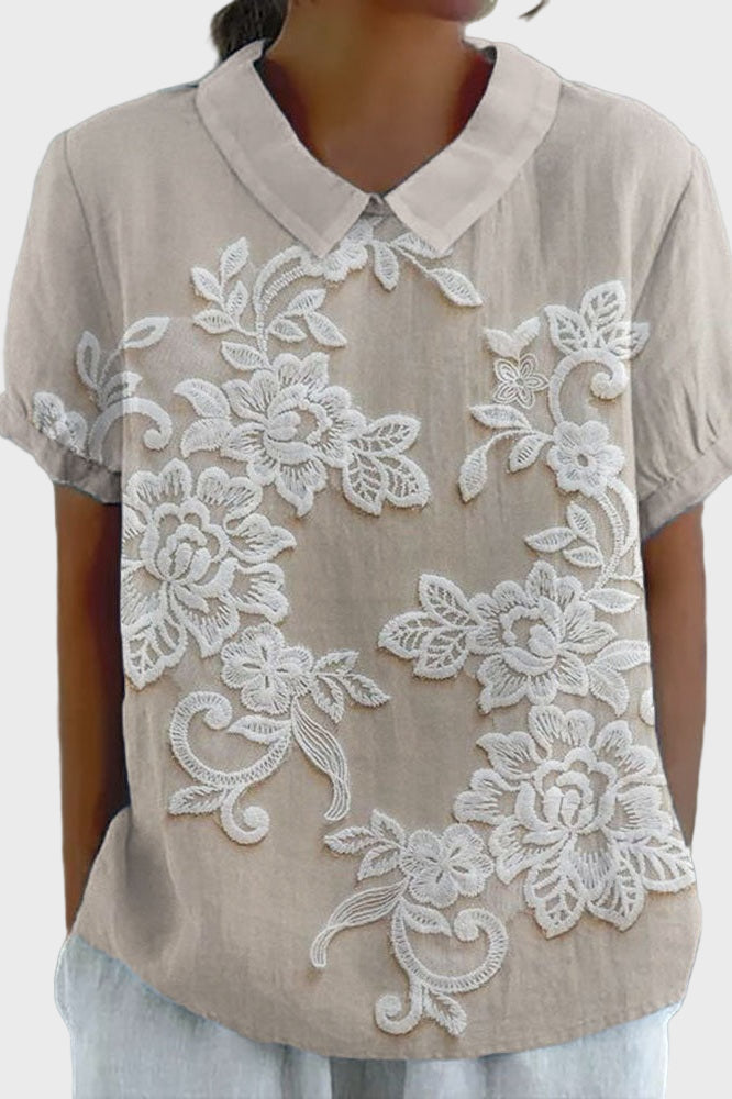 Lily - Blusa com Gola