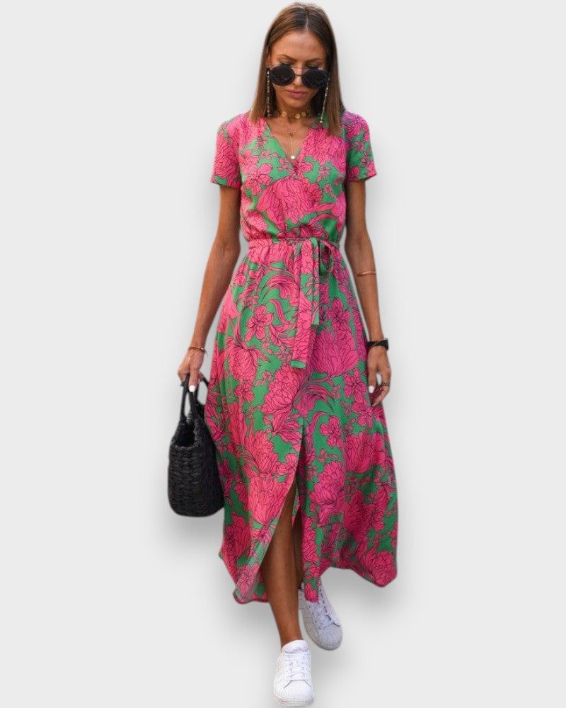 Amélia - Vestido Midi Floral