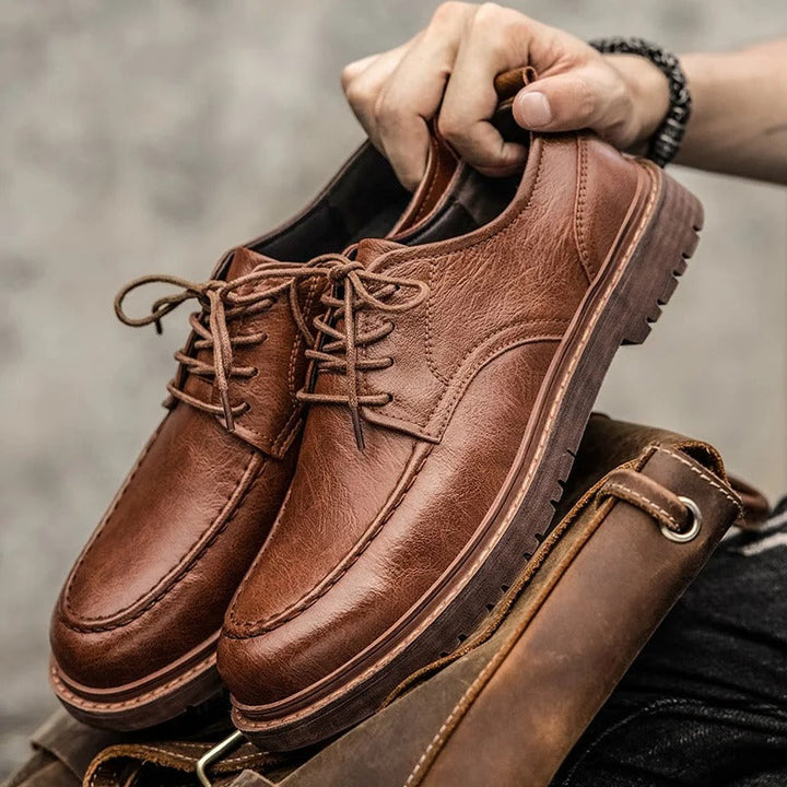 Simão - Sapatos de Couro Verdadeiro