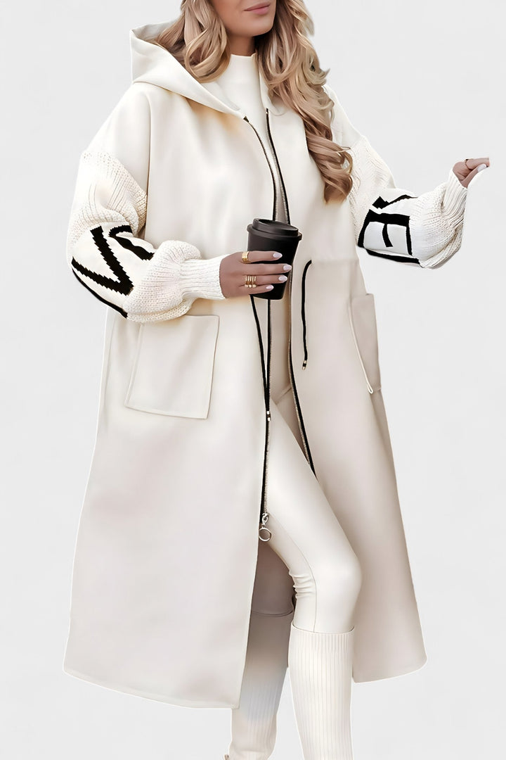 Rosa - Casaco-cardigan elegante