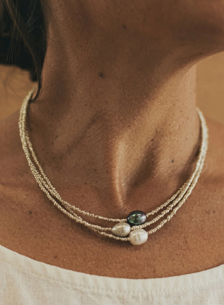 Conjunto de Colares Harmonia de Pérolas