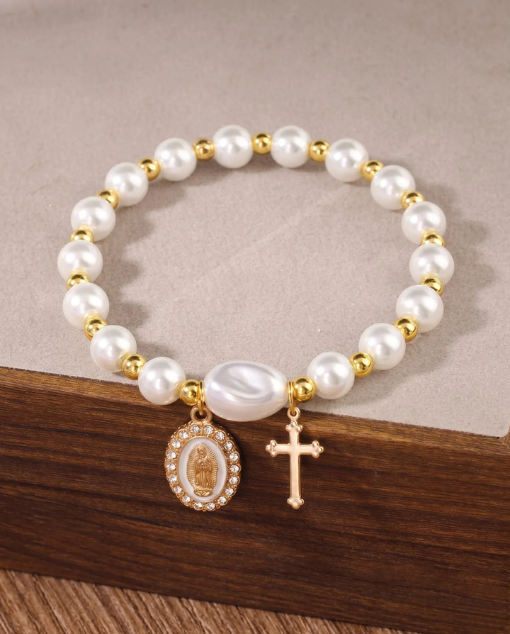 Pulseira Pérolas da Fé
