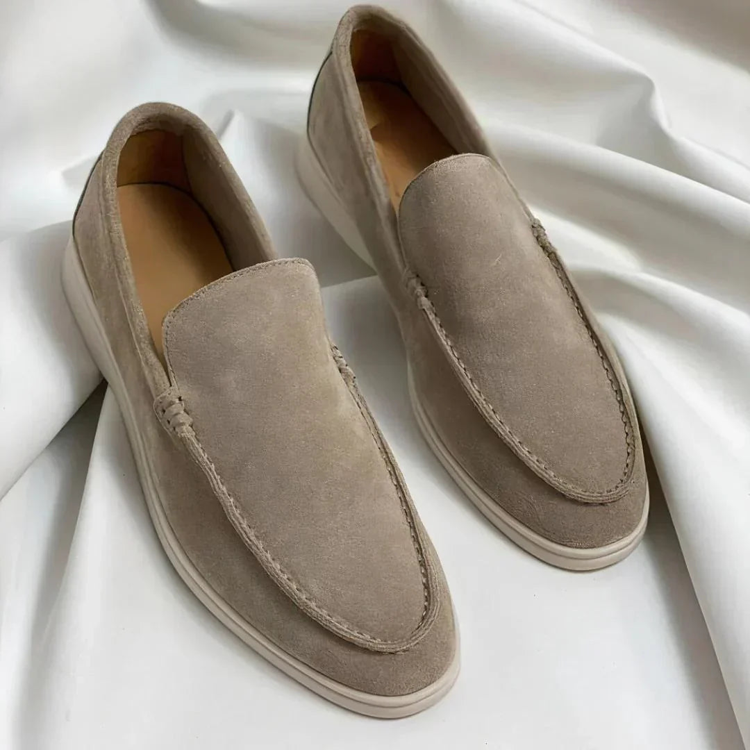 Tiago| Mocassins Elegantes em Camurça